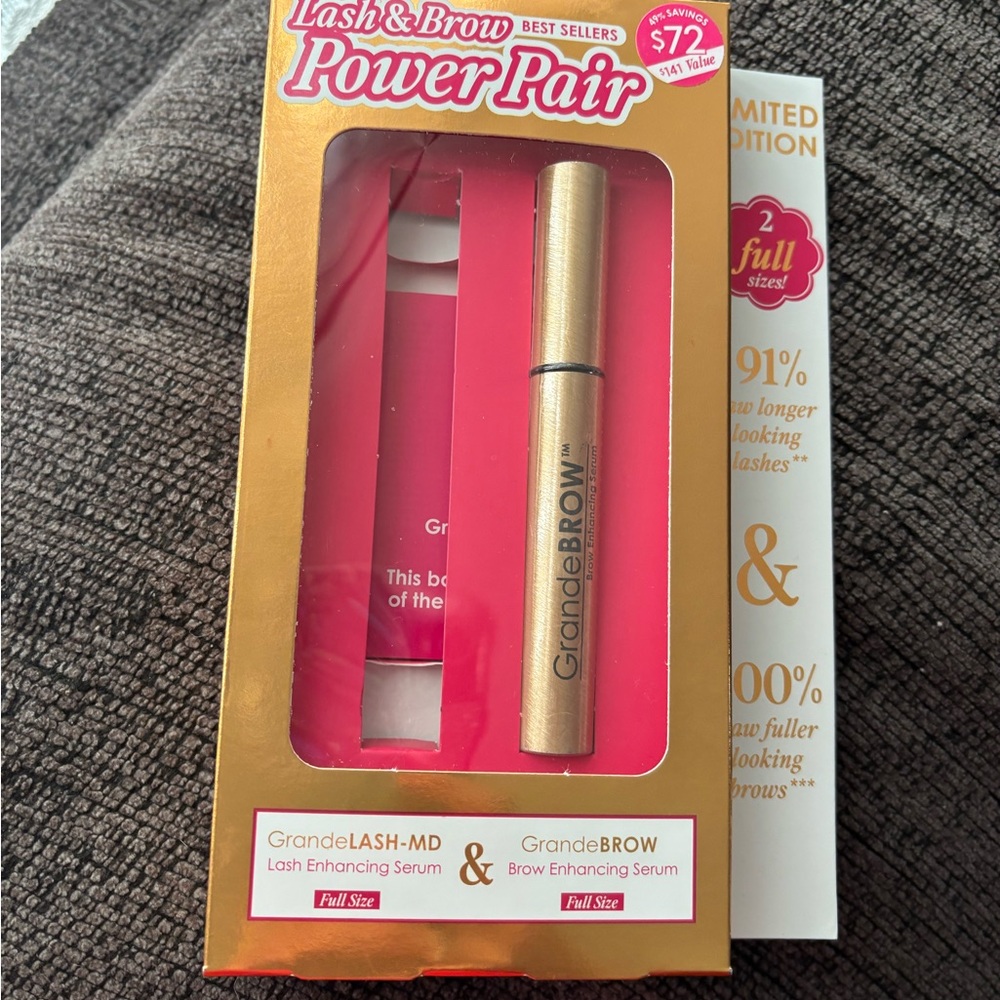 ❤️ Grande Cosmetics Brow Serum Full Size Retail $73 Brand New Sealed! ❤️